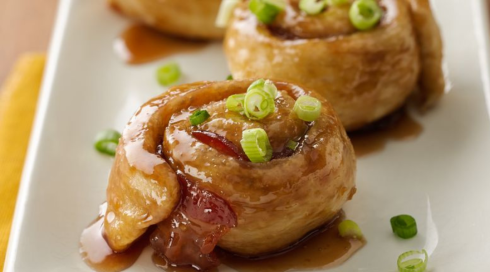 Glazed Bacon Rollups